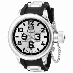 Invicta Watches : 0246 Quartz Chronograph Date Black Polyurethane Men Watch