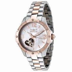 Invicta Watches : 0291 Mother Of Pearl Dial Stainless Steel Band Women Watch