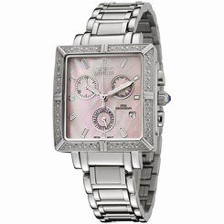 Invicta Watches : 0452 Mother Of Pearl Dial Stainless Steel Band Women Watch