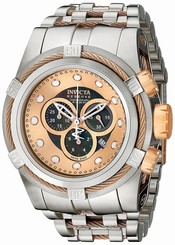 Invicta Watches : 0823 Rose Gold Quartz Men Watch