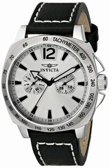 Invicta Watches : 0855 Silver Dial Stainless Steel Band Men Watch