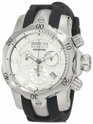 Invicta Watches : 0953 White Mother Of Pearl Dial Chronograph Luminous Stop-watch Women Watch