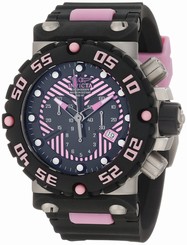 Invicta Watches : 10043 Black Dial Rubber Men Watch