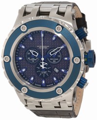 Invicta Watches : 10076 Black Dial Stainless Steel Band Men Watch