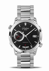 Glashutte Original Watches : 100-13-02-02-14 Black Automatic Self Winding Men Watch