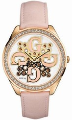 Guess Watches : 10166L1 Jewelry Gold Tone Women Watch