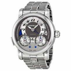 MontBlanc Watches : 102336 Automatic Monopusher Chronograph Stainless Steel Men Watch