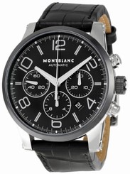 MontBlanc Watches : 102365 Automatic Chronograph Date Black Men Watch