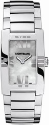 MontBlanc Watches : 104291 Quartz Mother of Pearl Dial Stainless Steel Women Watch
