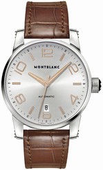 MontBlanc Watches : 105813 Automatic Brown Leather Men Watch