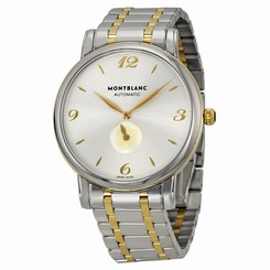 MontBlanc Watches : 107914 Silver Automatic Unisex Watch