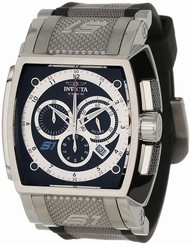 Invicta Watches : 1081 Black Dial Stainless Steel Band Men Watch