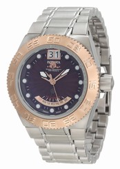 Invicta Watches : 10870 Brown Dial Stainless Steel Men Watch