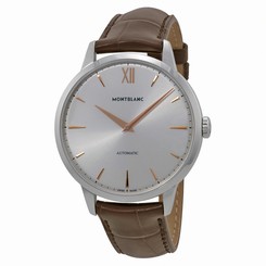 MontBlanc Watches : 110695 Automatic Analog Brown Leather Men Watch