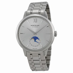 MontBlanc Watches : 111184 Automatic Moon Phase Date Dial Stainless Steel Men Watch