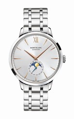 MontBlanc Watches : 111621 Automatic Date Moon Phase Stainless Steel Men Watch