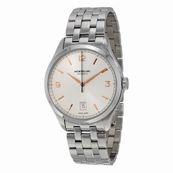 MontBlanc Watches : 112519 Silvery-white Automatic Men Watch