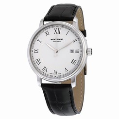 Fake AAA MontBlanc Watches : 112609 White Automatic Men Watch Watch