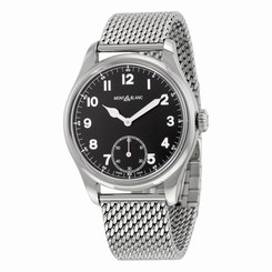 MontBlanc Watches : 112639 Black Hand Wind Men Watch