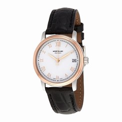 MontBlanc Watches : 114368 White Mother Of Pearl Automatic Men Watch