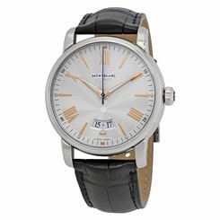 MontBlanc Watches : 114841 Silvery- White Guilloch?? Automatic Men Watch