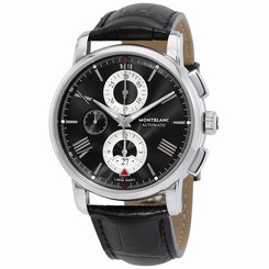 MontBlanc Watches : 115123 Black Guilloch?? Automatic Men Watch