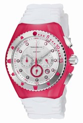 TechnoMarine Watches : 115238 Quartz Chronograph Date White Silicone Women Watch