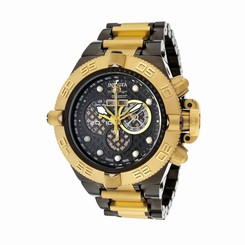 Invicta Watches : 11586 Black Perforated Quartz Men Watch