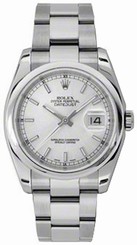 Rolex Watches : 116200 Silver Dial Stainless Steel Band Men Watch