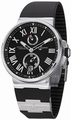 Ulysse Nardin Watches : 1183-122-3/42 Automatic Chronometer Black Rubber Men Watch