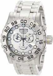 Invicta Watches : 11858 Silver Dial Stainless Steel Band Men Watch
