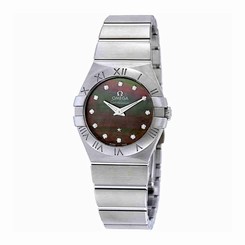 Omega Watches : 123.10.27.60.57.003 Tahiti Mother Of Pearl Dial Fixed Stainless Steel Band Men Watch
