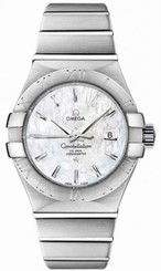 Omega Watches : 123.10.31.20.05.001 Autoamtic Self-wind Mother Of Pearl Constellation Women Watch