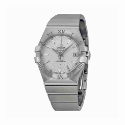 Omega Watches : 123.10.35.20.02.002 Silver Dial Stainless Steel Band Men Watch