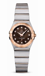 Omega Watches : 123.20.24.60.63.001 Quartz Steel and 18ct Gold Women Watch