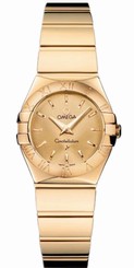 Omega Watches : 123.50.24.60.08.002 Quartz 18ct Yellow Gold Women Watch