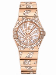 Omega Watches : 123.55.27.60.55.011 27mm Quartz Constellation Luxury Edition White Mother Of Pearl Dial Rose Gold Case, Diamonds With Rose Gold Bracelet Women Watch