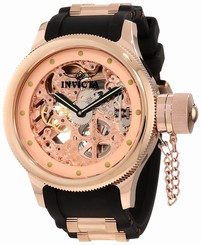 Invicta Watches : 1244 Rose Gold Dial Luminous Men Watch
