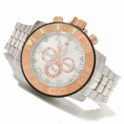 Invicta Watches : 12447 Silver Dial Stainless Steel Band Men Watch