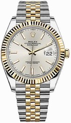 Rolex Watches : 126333-SLVSJ Automatic Silver Dial 18K Yellow Gold and Stainless Steel Men Watch