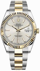 Rolex Watches : 126333-SLVSO Automatic Silver Dial 18K Yellow Gold and Stainless Steel Men Watch