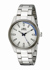 Invicta Watches : 12826 Silver Dial Stainless Steel Band Men Watch