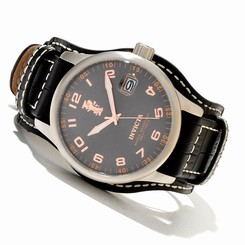 Invicta Watches : 12977 Grey Dial Stainless steel Band Men Watch