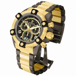 Invicta Watches : 12983 Black Dial Stainless Steel Band Men Watch