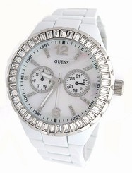 Guess Watches : 13552L Japanese Quartz Stainless Steel Women Watch