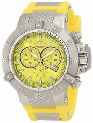 Invicta Watches : 1377 Yellow Quartz Men Watch