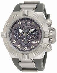 Invicta Watches : 1390 Grey Dial Stainless Steel Band Men Watch