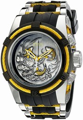 Invicta Watches : 14194 Black Dial Stainless Steel Men Watch