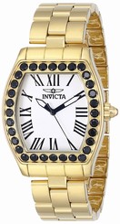 Invicta Watches : 14530 White Dial Stainless Steel Band Women Watch