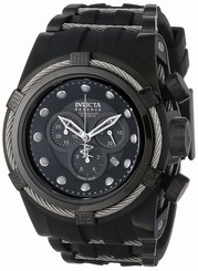 Invicta Watches : 14940 Black Dial Stainless Steel Band Men Watch